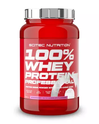 SCITEC 100% Whey Protein Professional, 920&nbsp;g, Strawberry White Chocolate