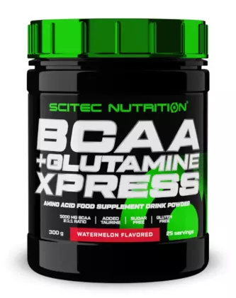 Scitec BCAA + Glutamine Xpress, 300&nbsp;g, Watermelon