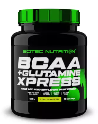 Scitec BCAA + Glutamine Xpress, 600&nbsp;g, Lime
