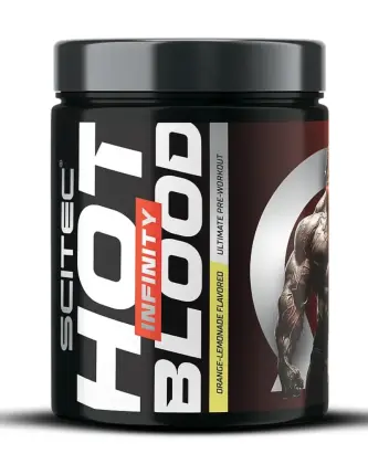 SCITEC Hot Blood Infinity, 350&nbsp;g, Orange-Lemonade