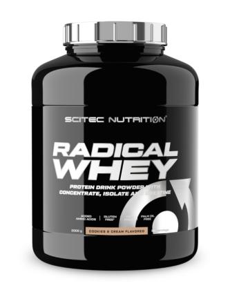 SCITEC Radical Whey, 2&nbsp;kg, Cookies & Cream