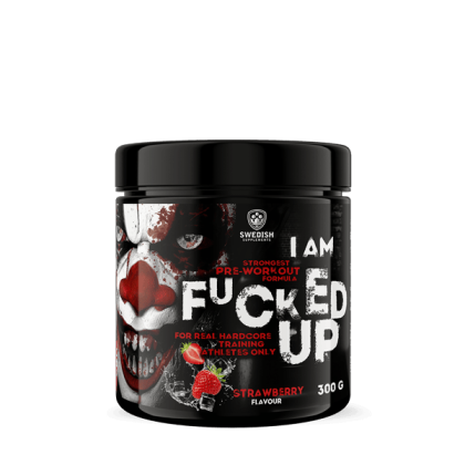 Swedish Supplements I Am Fucked Up Joker Edition, 300&nbsp;g, Strawberry