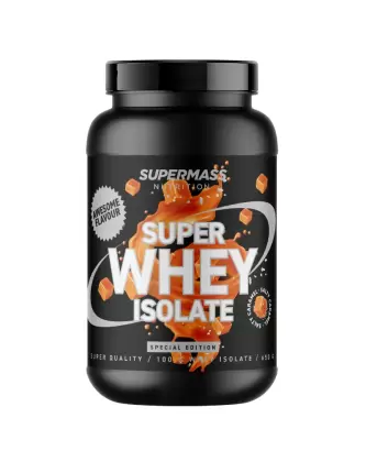 Supermass Nutrition SUPER WHEY ISOLATE, 650&nbsp;g, Salty Caramel
