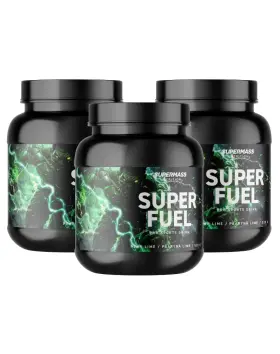 Big Buy: 3 kpl Supermass Nutrition SUPER FUEL, Pear Lime (1,56 kg)