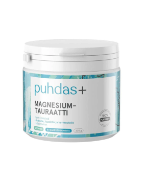Puhdas+ Magnesiumtauraatti, 200&nbsp;g