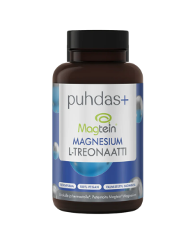 Puhdas+ Magtein® Magnesium L-Treonaatti, 150 kaps.