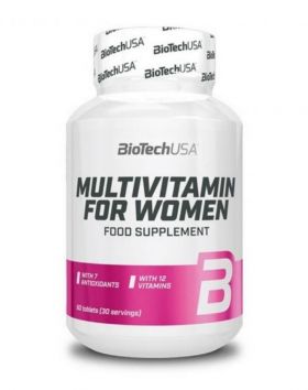 BioTechUSA Multivitamin For Women, 60 tabl.