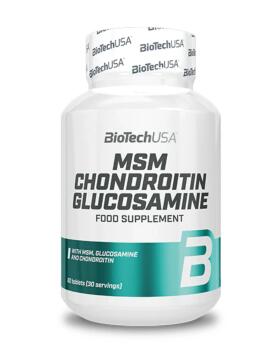 BioTechUSA MSM Chondroitin Glucosamine, 60 tabs.