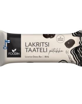Foodin Lakritsitaatelipatukka, 35&nbsp;g