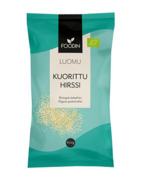 Foodin Luomu Kuorittu hirssi, 600&nbsp;g