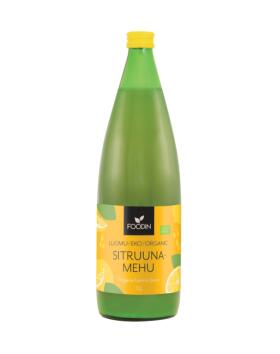 Foodin Luomu Sitruunamehu, 1 l