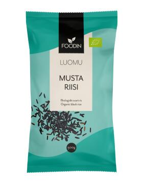Foodin Musta riisi, 500&nbsp;g