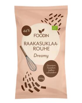 Foodin Raakasuklaarouhe Dreamy, 100&nbsp;g