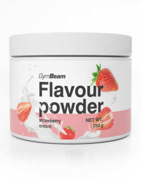 GymBeam Flavour Powder, 250&nbsp;g, Strawberry Cream