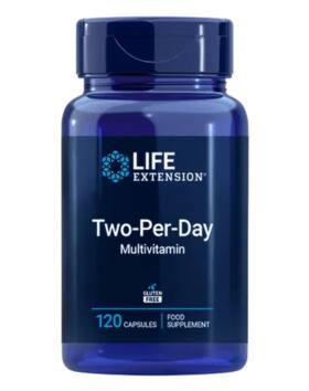 LifeExtension Two-Per-Day Capsules, 120 kaps.