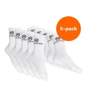 Big Buy: M-Sportswear Outlet Sport Socks, White 5-pack