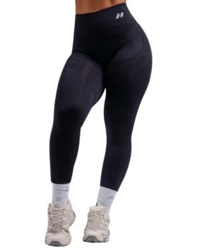 NEBBIA High-Waist Extra Push-Up Leggings PRIMAL 850, Black