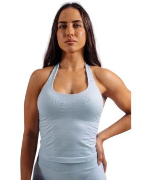 NEBBIA Halter Top With Built-in Bra Primal 863