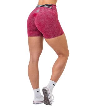 NEBBIA Washed High Waisted Shorts Heritage 780