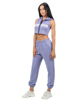 NEBBIA Oversized Joggers With Pockets Gym Time 281, Light Purple