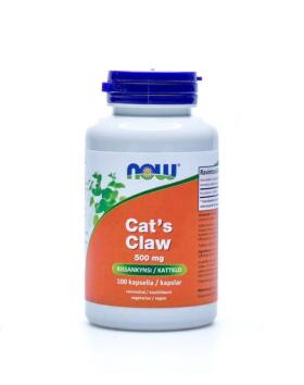NOW Foods Cats Claw 500 mg, 100 kaps.