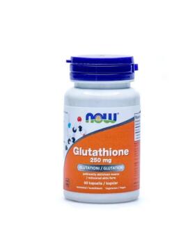 NOW Foods Glutathione 250 mg, 60 kaps.