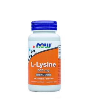 NOW Foods L-Lysine 500 mg, 100 tabl.