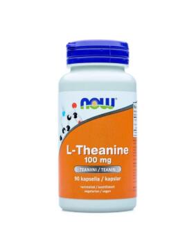 NOW Foods L-Theanine 100 mg, 90 kaps.