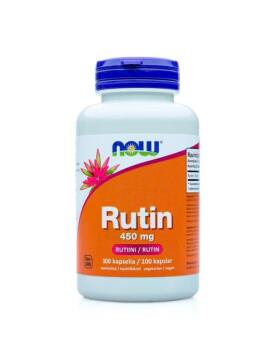 NOW Foods Rutin 450 mg, 100 kaps.