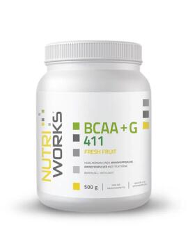 Nutri Works BCAA+G 411, 500&nbsp;g