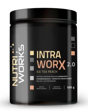 Nutri Works Intra WorX 2.0, 500&nbsp;g, Ice Tea Peach