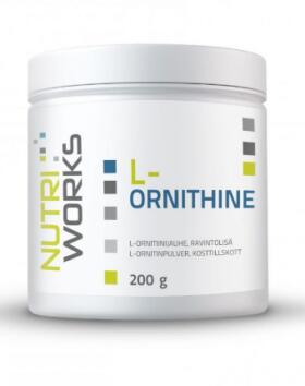 Nutri Works L-Ornithine, 200&nbsp;g