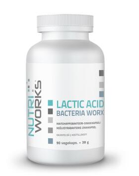 Nutri Works Lactic Acid Bacteria Worx, 90 kaps. (30.11.2026)