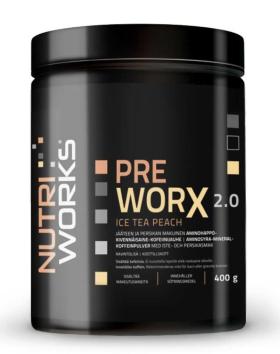Nutri Works Pre WorX 2.0, 400&nbsp;g, Ice Tea Peach