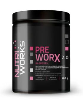 Nutri Works Pre WorX 2.0, 400&nbsp;g, Raspberry