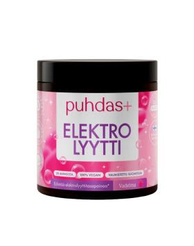Puhdas+ Elektrolyytti, 120&nbsp;g, Vadelma