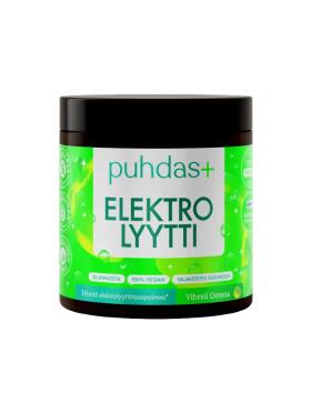 Puhdas+ Elektrolyytti, 120&nbsp;g, Vihreä Omena