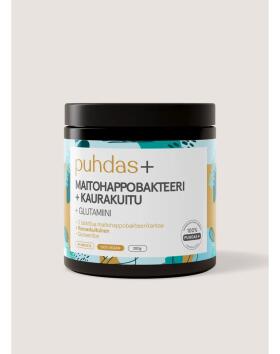Puhdas+ Maitohappobakteeri + Kaurakuitu, 200&nbsp;g