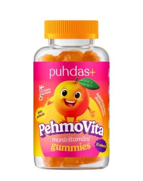 Puhdas+ PehmoVita Monivitamiini Gummies, 75 kpl