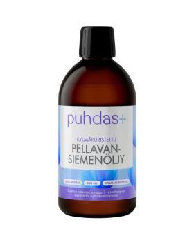 Puhdas+ Pellavansiemenöljy, 250 ml