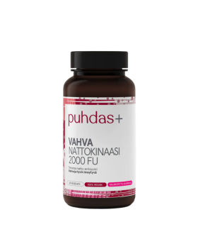 Puhdas+ Vahva Nattokinaasi 2000 FU, 60 kaps.