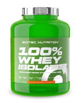 SCITEC 100% Whey Isolate, 1816&nbsp;g, Salted Caramel