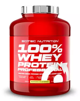 SCITEC 100% Whey Protein Professional, 2350&nbsp;g, Banana