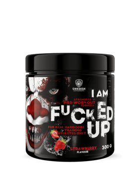 Swedish Supplements I Am Fucked Up Joker Edition, 300&nbsp;g, Strawberry