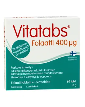 Vitatabs Folaatti, 60 tabl.